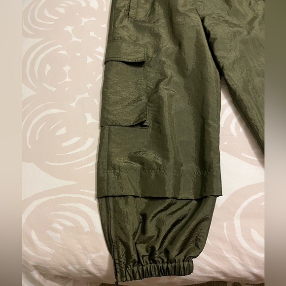 Tibi Crispy Nylon Pull on Wilt Jogger - Picture 9 of 13